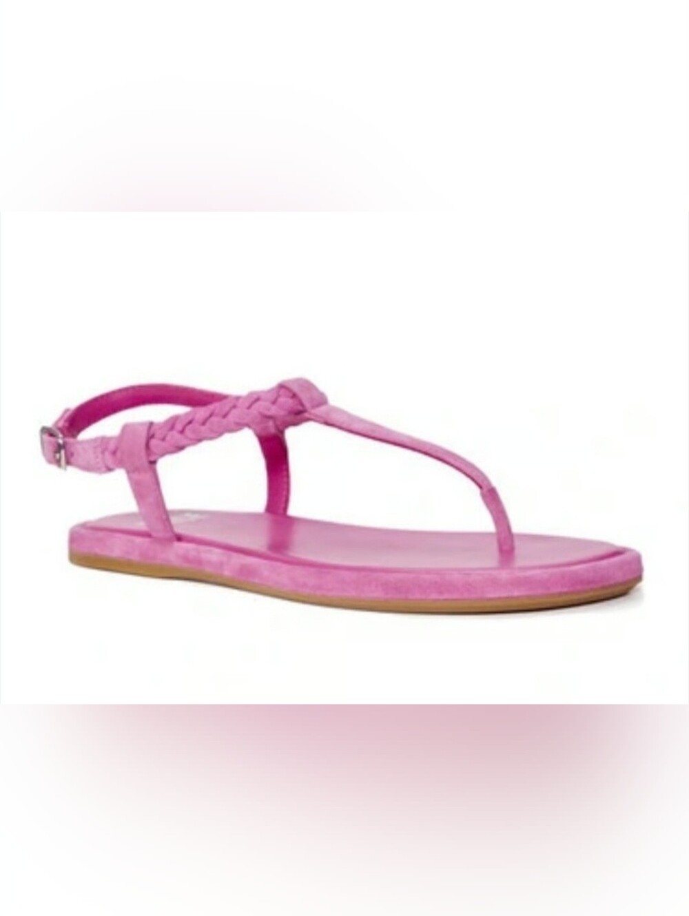 PAIGE Drew Sandle in Fuchsia Pink, Size 7, NWOT
